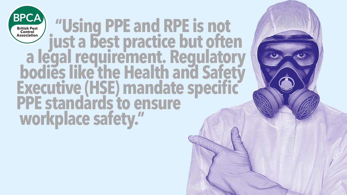 PPE and RPE for pest management protection